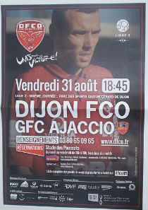 DFCO-Ajaccio affiche