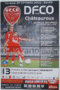 DFCO-Chateauroux affiche